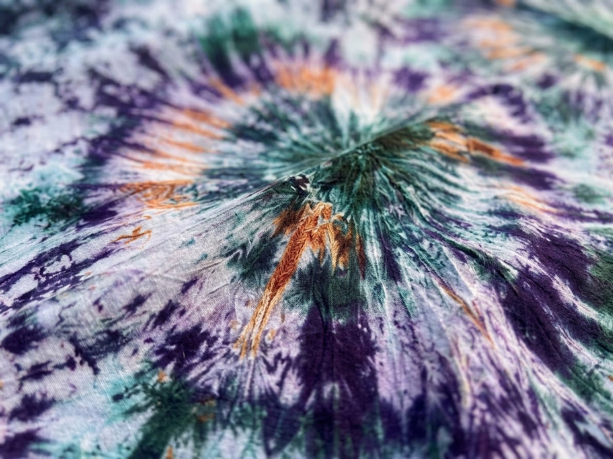 Royal bloom Adire fabric image 2